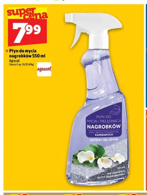 Płyn do mycia nagrobków Agrecol promocja w TOPAZ