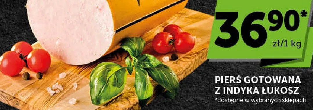 Pierś gotowana z indyka Łukosz promocja w ABC