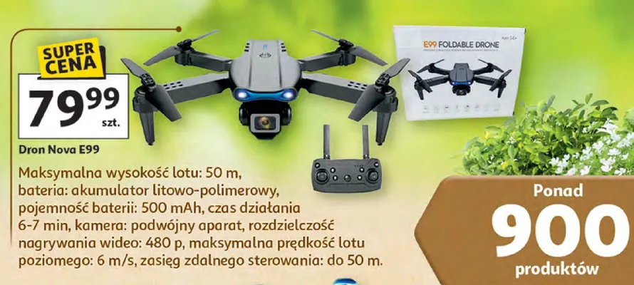 Dron Nova E99 promocja w Auchan