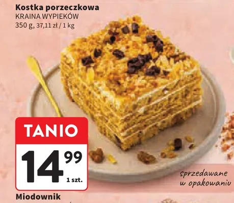Miodownik Kraina Wypieków promocja w Intermarche