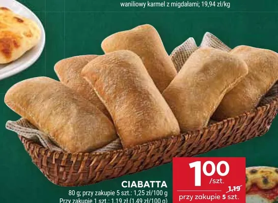 Ciabatta promocja w Stokrotka
