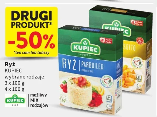 Ryż Kupiec promocja w Intermarche