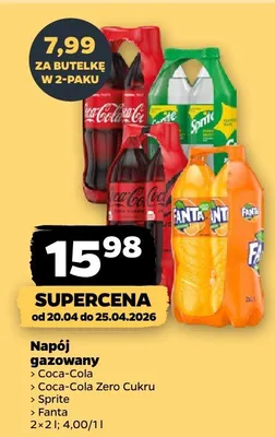 Napój gazowany Coca-Cola promocja w Netto