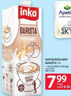 Napój roślinny Barista 1 l promocja w Selgros