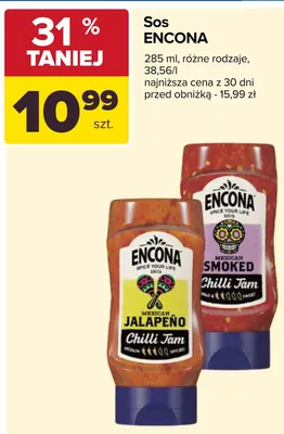 Sos Encona Mexican Smoked Chilli Jam promocja w Carrefour
