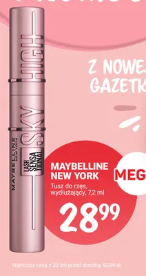 Tusz do rzęs, wydłużający promocja w Rossmann