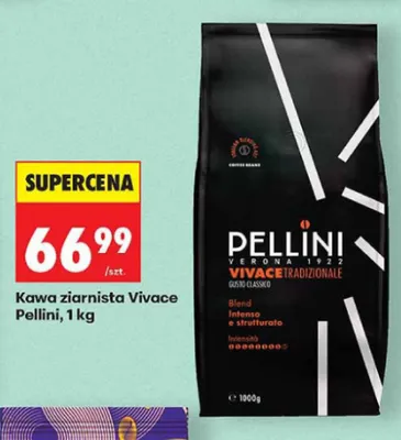 Kawa ziarnista Pellini Vivace promocja w Biedronka