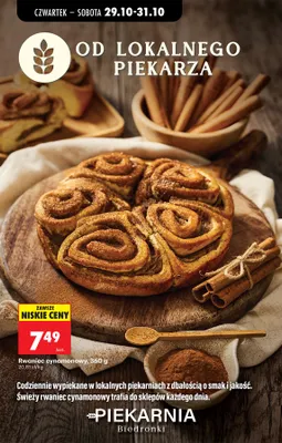 Rwaniec cynamonowy Piekarnia Biedronki promocja w Biedronka