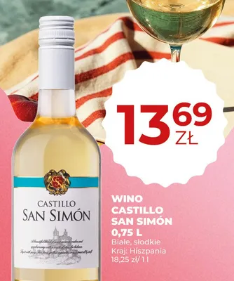 Wino Castillo San Simón promocja w Duży Ben