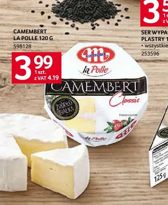 Ser camembert Classic La Polle promocja w Selgros