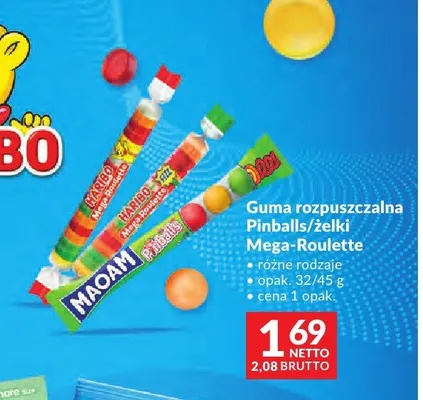 Żelki Haribo Mega-Roulette promocja w Makro