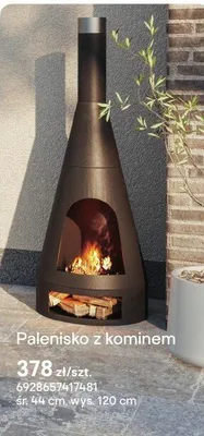 Palenisko z kominem Castorama promocja w Castorama