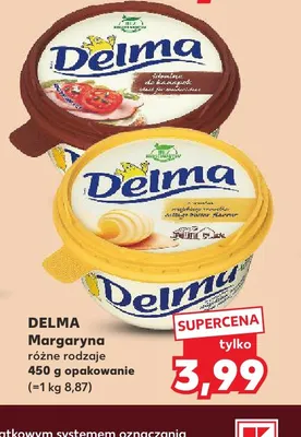 Margaryna Delma promocja w Kaufland