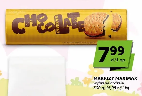 Markizy Maximax Chocolate promocja w Groszek