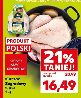 Kurczak tuszka promocja w Kaufland