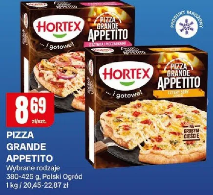 Pizza Grande Appetito promocja w Chorten