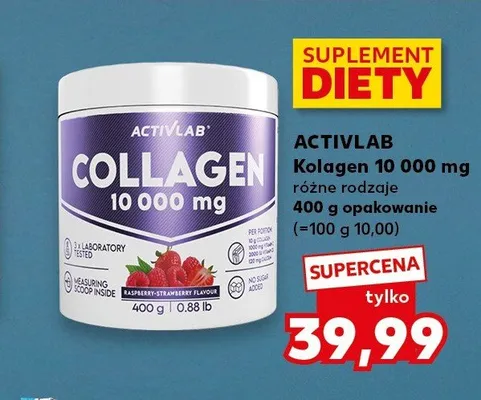 Kolagen Activlab 10 000 mg promocja w Kaufland