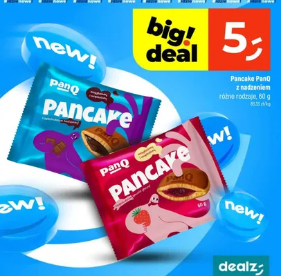 Pancake z nadzieniem czekoladowym promocja w Dealz