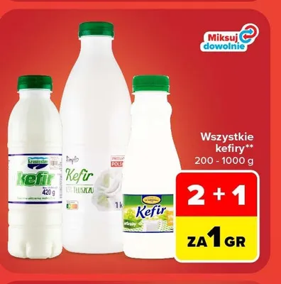 Kefir Mlekovita promocja w Carrefour Market