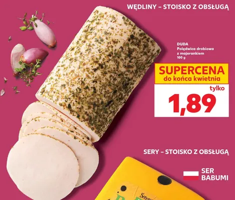 Polędwica drobiowa z majerankiem promocja w Kaufland