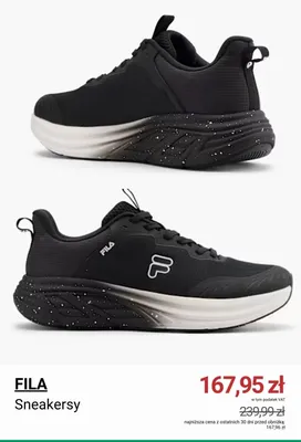 Sneakersy FILA promocja w Deichmann