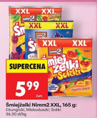 Śmiejżelki Nimm2 XXL Dżunglaki promocja w Biedronka
