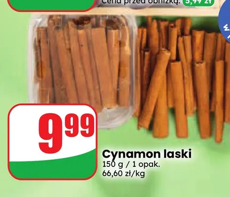 Cynamon laski promocja w Dino