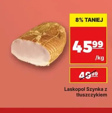 Laskopol szynka z tłuszczykiem promocja w API Market
