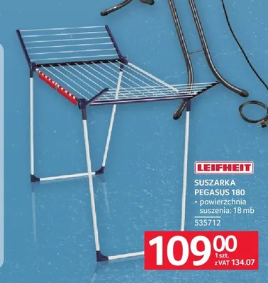 Suszarka Pegasus 180 Leifheit promocja w Selgros