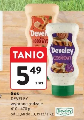 Sos Develey promocja w Intermarche
