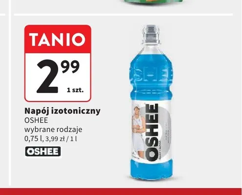 Napój izotoniczny Oshee promocja w Intermarche