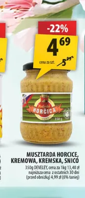 Musztarda Horcice Develey promocja w Arhelan