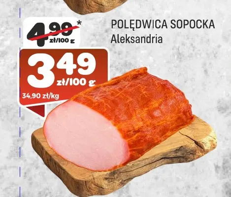 Polędwica sopocka Aleksandria promocja w Społem Praga