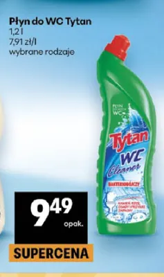 Płyn do WC Tytan promocja w Delikatesy Centrum