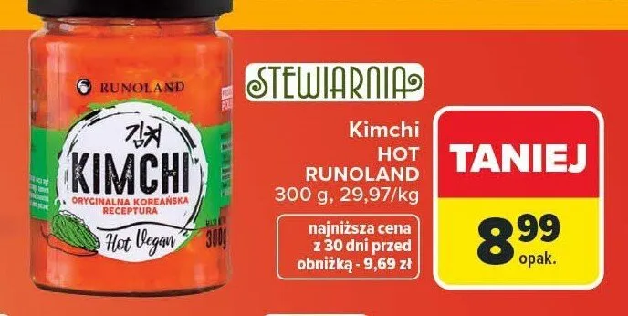 Kimchi Hot Runoland promocja w Carrefour