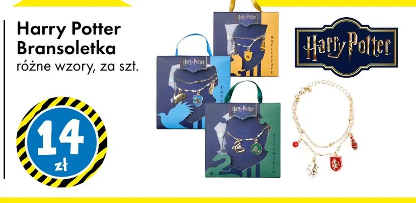 Bransoletka Harry Potter promocja w Tedi