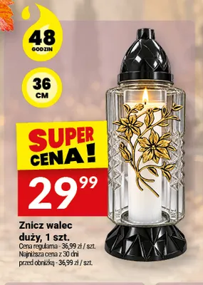 Znicz walec duży promocja w Twój Market