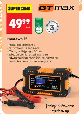 Prostownik Gt max promocja w Biedronka