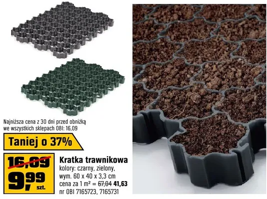 Kratka trawnikowa promocja w OBI