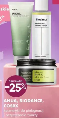 Kosmetyki ANUA, BIODANCE, COSRX kosmetyki do pielęgnacji i oczyszczania twarzy promocja w Makro