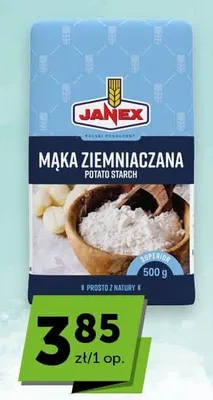 Mąka ziemniaczana Janex promocja w Groszek