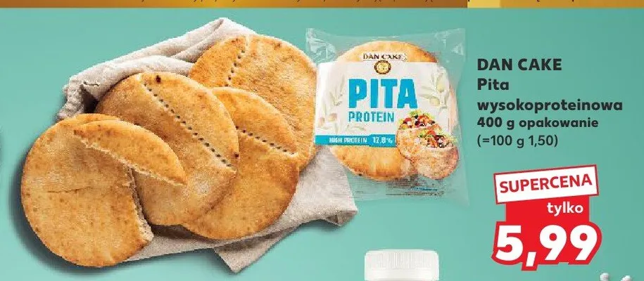 Pita wysokoproteinowa DAN CAKE promocja w Kaufland