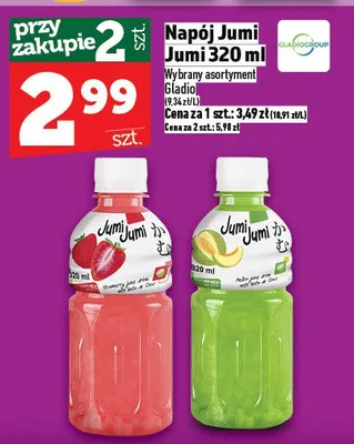 Napój Jumi Jumi promocja w TOPAZ