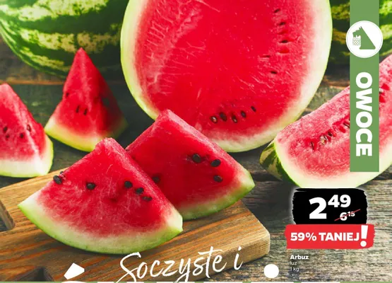 Arbuz luz promocja w Netto