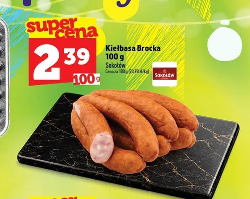 Kiełbasa Brocka Sokołów promocja w TOPAZ