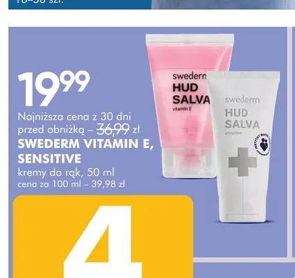 Krem do rąk Swederm Sensitive promocja w Super-Pharm