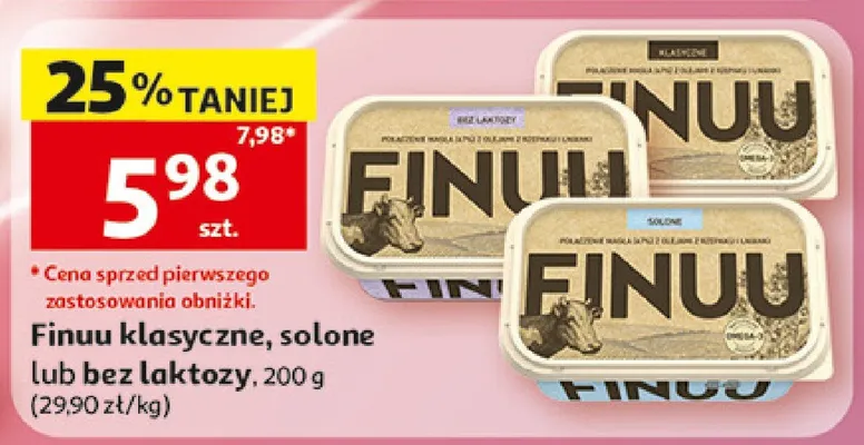 Finuu klasyczne promocja w Auchan
