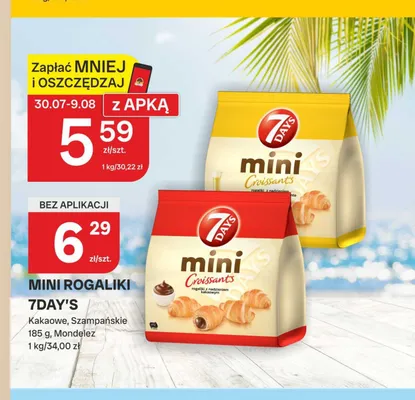 Mini rogaliki 7Days Szampańskie promocja w Chorten