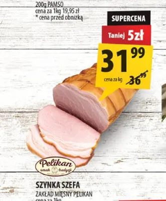 Szynka szefa Pelikan promocja w Arhelan