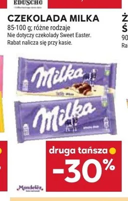 Czekolada Milka promocja w Stokrotka
